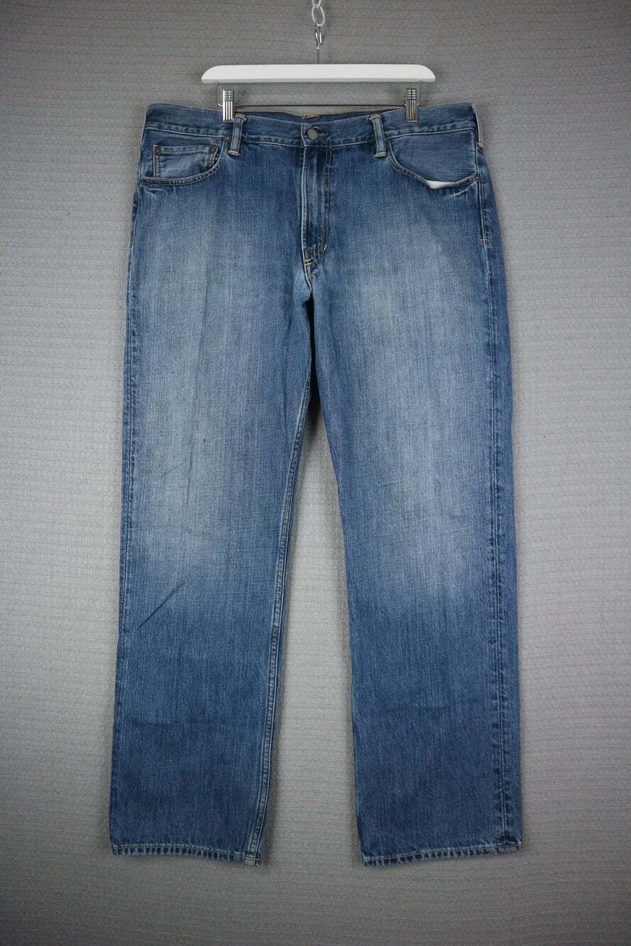 Polo Ralph Lauren Faded Denim Straight Cut Jeans Mens 38x32